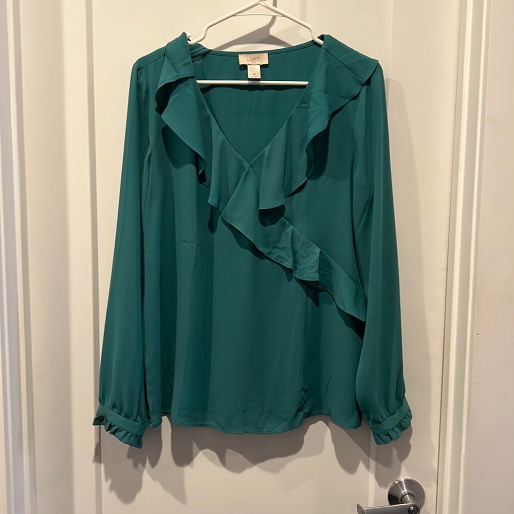 Loft Ruffle Blouse